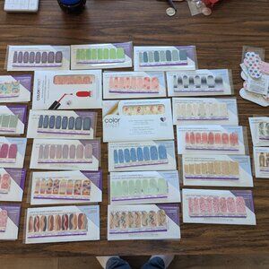Lof of 23 Colorstreet Nail strips NEW Color Street